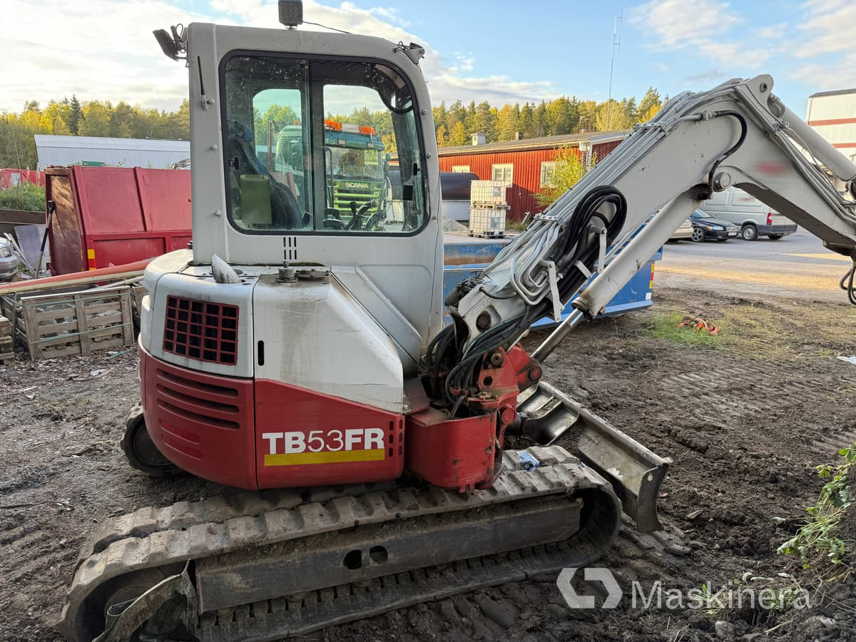 Grävmaskin Takeuchi Take-Job TB53FR ink redskap - Pelle sur chenille: photos 4 Grävmaskin Takeuchi Take-Job TB53FR ink redskap - Pelle sur chenille: photos 4