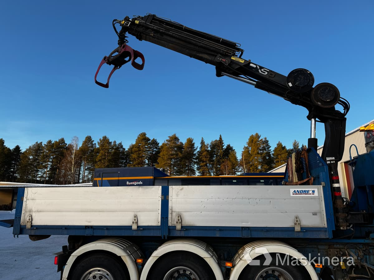Carrosserie plateau Hiab 166 Hi Pro Kranflak Hiab 166 E-5 Hi Pro: photos 1