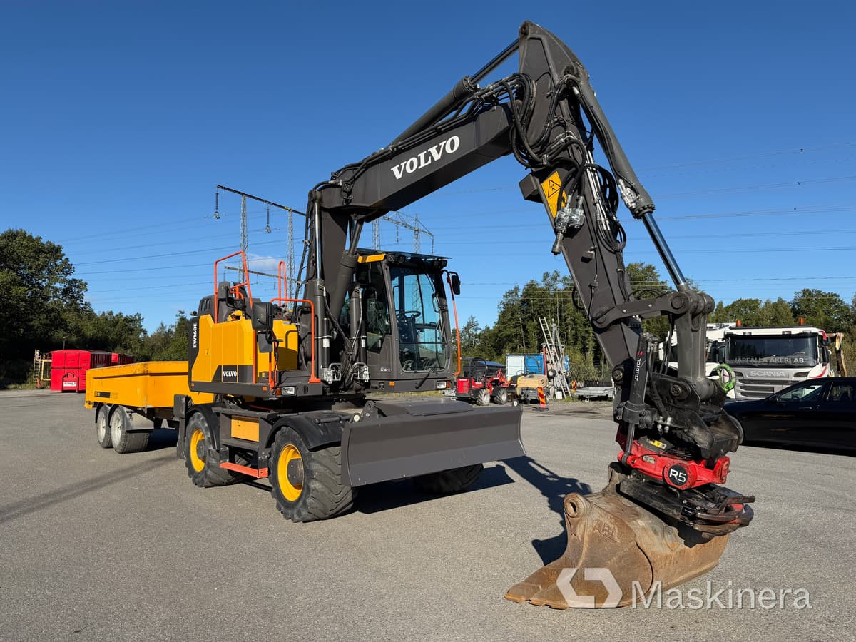 Hjulgrävare Volvo EW160E med tillbehör - Pelle sur chenille: photos 3 Hjulgrävare Volvo EW160E med tillbehör - Pelle sur chenille: photos 3