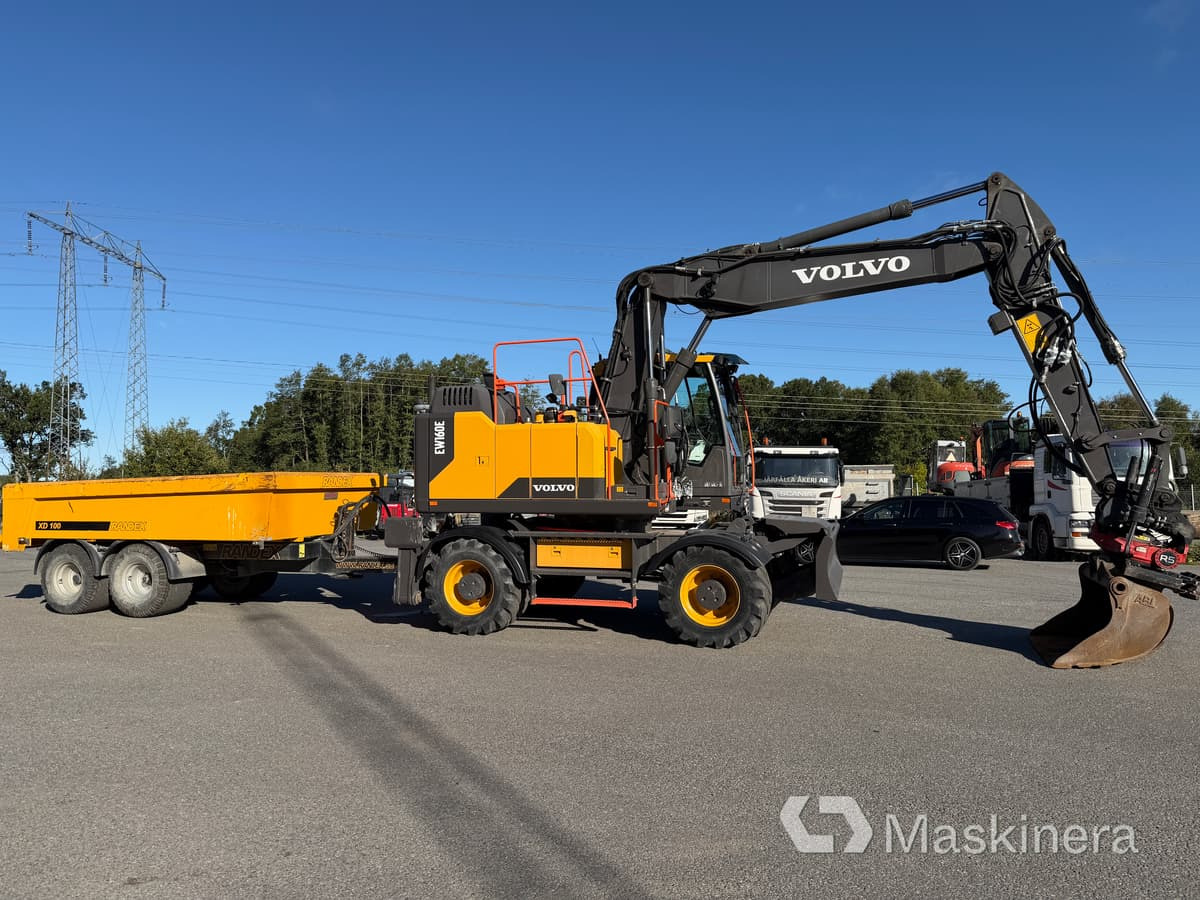 Hjulgrävare Volvo EW160E med tillbehör - Pelle sur chenille: photos 4 Hjulgrävare Volvo EW160E med tillbehör - Pelle sur chenille: photos 4