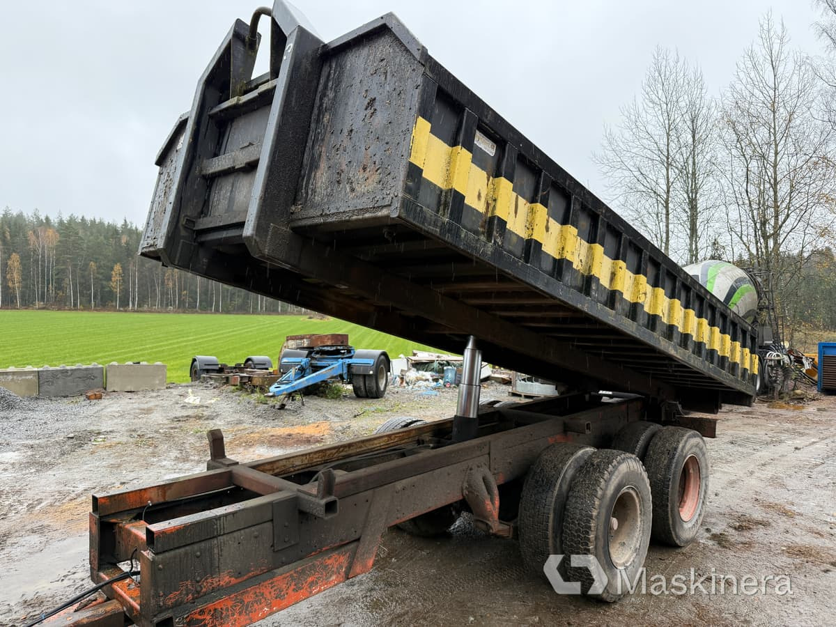 Remorque benne Hydrauliskt Tippflak ca 9 kubik: photos 1