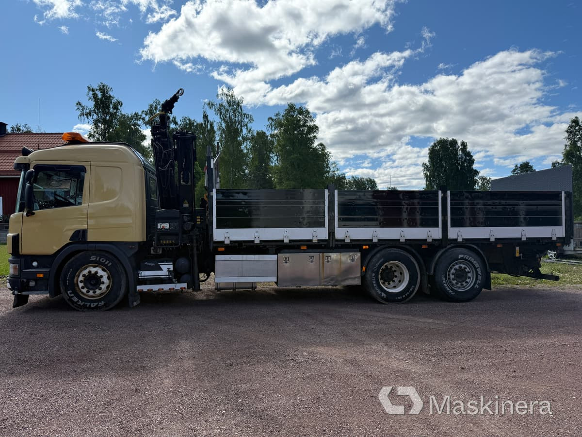 Kranbil Scania 114G - Camion grue, Camion plateau: photos 2 Kranbil Scania 114G - Camion grue, Camion plateau: photos 2