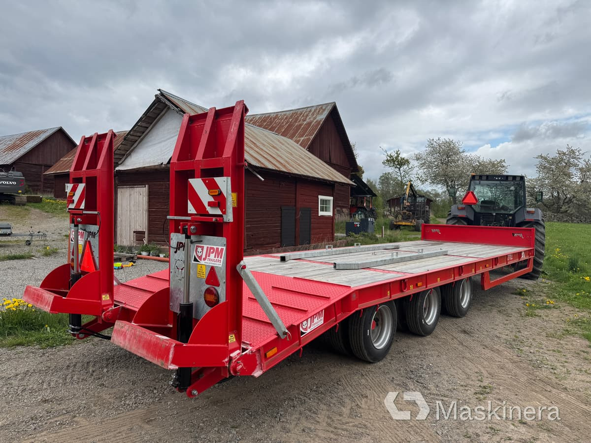 Maskintrailer JPM 27 TLL - Remorque porte-engin surbaissée: photos 3 Maskintrailer JPM 27 TLL - Remorque porte-engin surbaissée: photos 3
