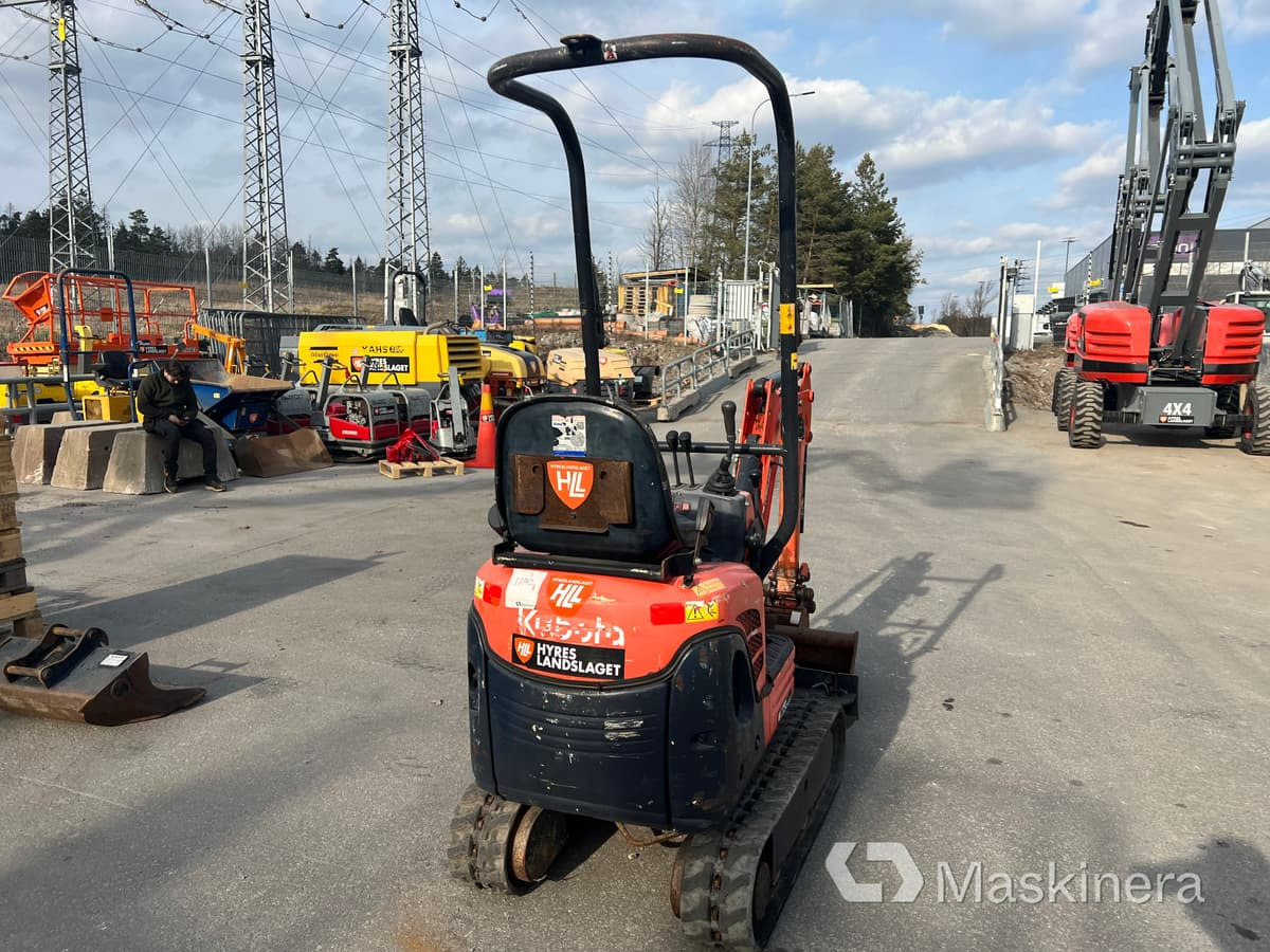 Minigrävare Kubota K008-3 - Pelle sur chenille: photos 5 Minigrävare Kubota K008-3 - Pelle sur chenille: photos 5