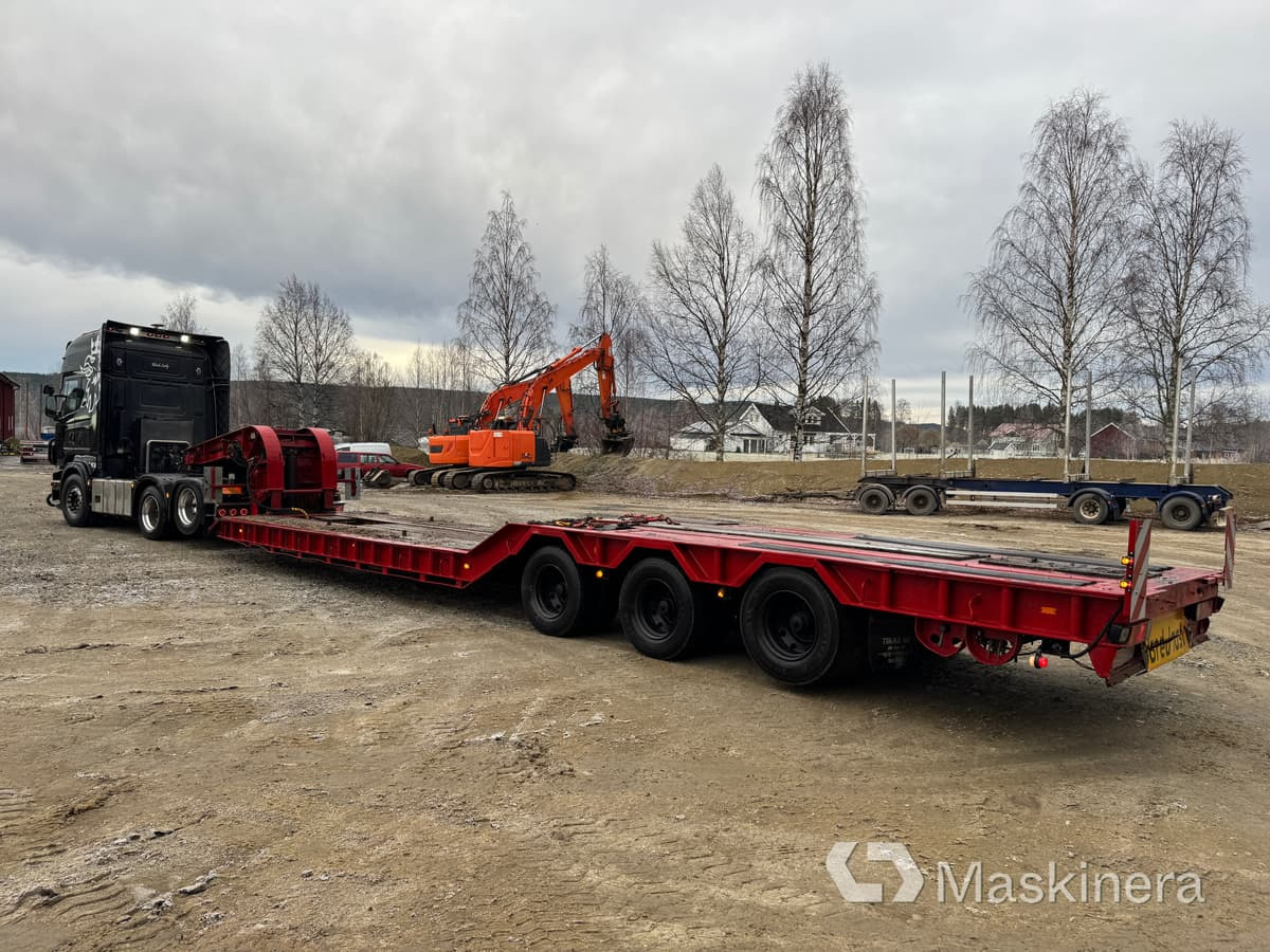Scania R 620, Hafo H35 Plsbo Lastbil Scania R 620 med maskintrailer - Tracteur routier, Semi-remorque porte-voitures: photos 4 Scania R 620, Hafo H35 Plsbo Lastbil Scania R 620 med maskintrailer - Tracteur routier, Semi-remorque porte-voitures: photos 4