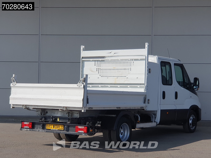 Utilitaire benne Iveco Daily 35C14 Kipper met Kist Dubbel Cabine Dubbellucht 3,5t Trekhaak Airco Cruise Euro6 Tipper Benne Kieper 2m3 Airco Trekhaak Cruise c: photos 5