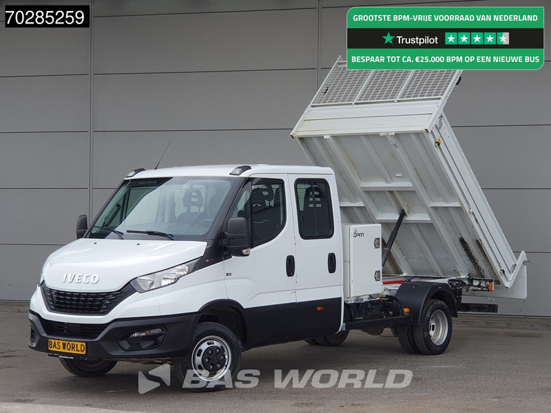 Iveco Daily 35C16 3.0L Open Laadbak met Kist Dubbel Cabine Dubbellucht Navi Airco Cruise Camera Euro6 Pritsche Pickup Open Box 2m3 Airco Tre - Utilitaire plateau: photos 1 Iveco Daily 35C16 3.0L Open Laadbak met Kist Dubbel Cabine Dubbellucht Navi Airco Cruise Camera Euro6 Pritsche Pickup Open Box 2m3 Airco Tre - Utilitaire plateau: photos 1