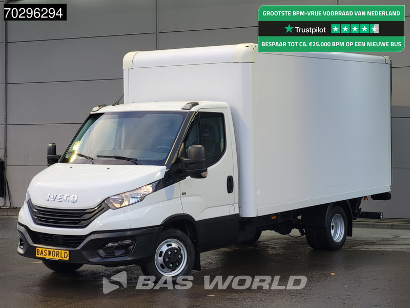 Iveco Daily 35C16 Laadklep Dubbellucht Bakwagen 160PK Airco Euro6 Meubelbak Koffer Airco - Fourgon grand volume: photos 1 Iveco Daily 35C16 Laadklep Dubbellucht Bakwagen 160PK Airco Euro6 Meubelbak Koffer Airco - Fourgon grand volume: photos 1