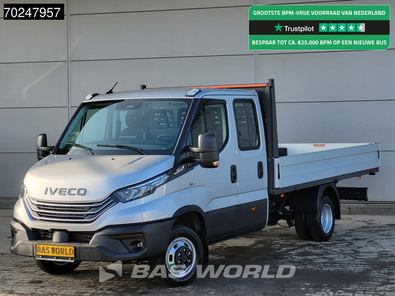 Iveco Daily 35C18 3.0L Automaat 180PK Dubbel Cabine Open Laadbak 2025-Model Dubbellucht 3,5t Trekvermogen ACC LED Navi Euro6 Pritsche Pickup - Utilitaire plateau: photos 1 Iveco Daily 35C18 3.0L Automaat 180PK Dubbel Cabine Open Laadbak 2025-Model Dubbellucht 3,5t Trekvermogen ACC LED Navi Euro6 Pritsche Pickup - Utilitaire plateau: photos 1