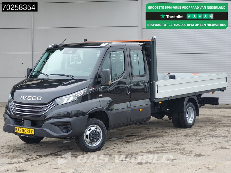 Iveco Daily 35C21 3.0L Automaat 210PK 2025-Model Open laadbak Dubbel Cabine Dubbellucht CarPlay ACC LED 3,5T Trekvermogen Euro6 Pritsche Pic - Utilitaire plateau: photos 1 Iveco Daily 35C21 3.0L Automaat 210PK 2025-Model Open laadbak Dubbel Cabine Dubbellucht CarPlay ACC LED 3,5T Trekvermogen Euro6 Pritsche Pic - Utilitaire plateau: photos 1