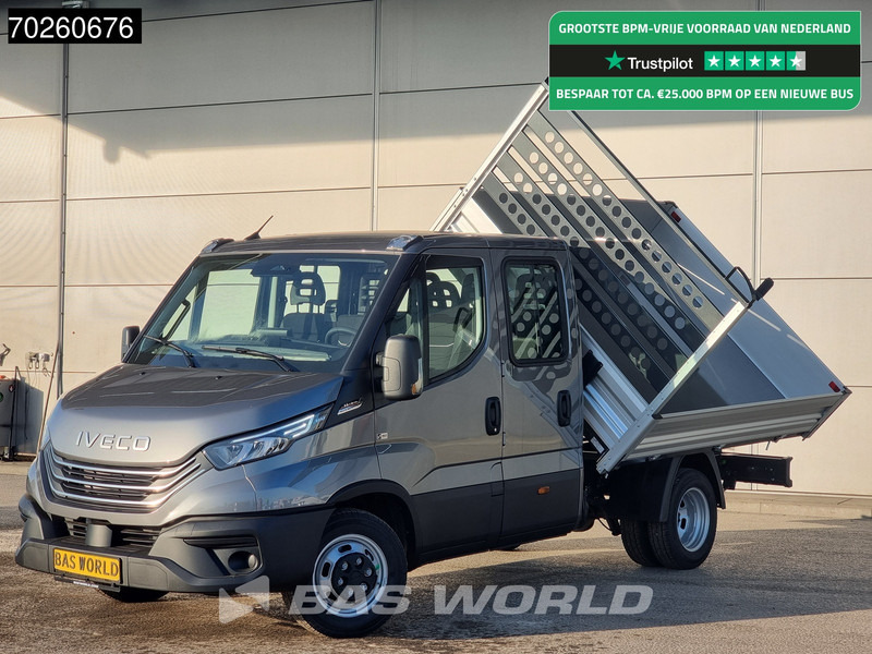 Iveco Daily 35C21 3 zijdige Kipper Dubbel Cabine 210PK 3.0L Dubbellucht Airco Cruise LED Camera Tipper Benne Kieper 2m3 Airco - Utilitaire benne: photos 1 Iveco Daily 35C21 3 zijdige Kipper Dubbel Cabine 210PK 3.0L Dubbellucht Airco Cruise LED Camera Tipper Benne Kieper 2m3 Airco - Utilitaire benne: photos 1