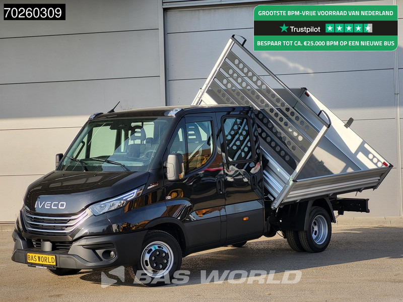 Iveco Daily 35C21 3 zijdige Kipper Dubbel Cabine 210PK 3.0L Dubbellucht Airco Cruise LED Camera Tipper Benne Kieper 2m3 Airco - Utilitaire benne: photos 1 Iveco Daily 35C21 3 zijdige Kipper Dubbel Cabine 210PK 3.0L Dubbellucht Airco Cruise LED Camera Tipper Benne Kieper 2m3 Airco - Utilitaire benne: photos 1