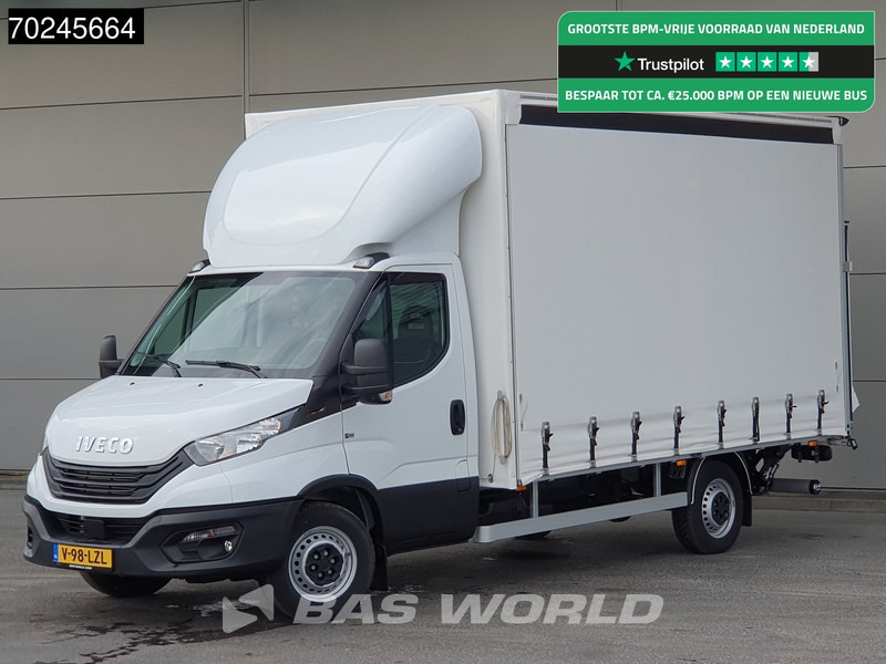Iveco Daily 35S18 3.0L Laadklep 180PK Schuifzeilen Airco Cruise Bakwagen Euro6 Meubelbak Zeilenwagen Schuifzeil Plane 22m3 Airco Cruise cont - Utilitaire rideaux coulissants (PLSC): photos 1 Iveco Daily 35S18 3.0L Laadklep 180PK Schuifzeilen Airco Cruise Bakwagen Euro6 Meubelbak Zeilenwagen Schuifzeil Plane 22m3 Airco Cruise cont - Utilitaire rideaux coulissants (PLSC): photos 1