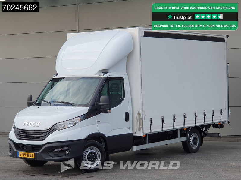 Iveco Daily 35S18 3.0L Laadklep 180PK Schuifzeilen Airco Cruise Bakwagen Euro6 Meubelbak Zeilenwagen Schuifzeil Plane 22m3 Airco Cruise cont - Utilitaire rideaux coulissants (PLSC): photos 1 Iveco Daily 35S18 3.0L Laadklep 180PK Schuifzeilen Airco Cruise Bakwagen Euro6 Meubelbak Zeilenwagen Schuifzeil Plane 22m3 Airco Cruise cont - Utilitaire rideaux coulissants (PLSC): photos 1
