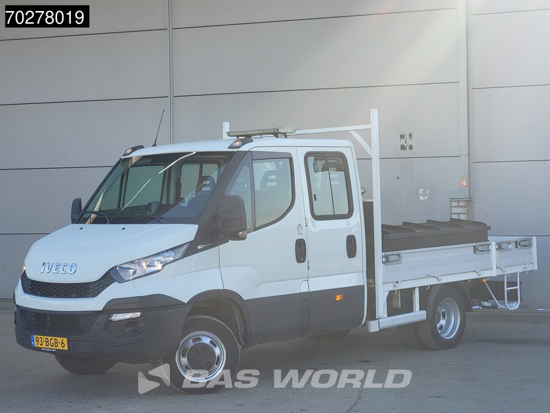 Iveco Daily 50C17 3.0L Automaat DC Open laadbak Kraan Hiab 017T-2 Airco APK 10-2025 Pickup Crane Kraanwagen Pritsche Airco Dubbel cabine - Utilitaire plateau: photos 5 Iveco Daily 50C17 3.0L Automaat DC Open laadbak Kraan Hiab 017T-2 Airco APK 10-2025 Pickup Crane Kraanwagen Pritsche Airco Dubbel cabine - Utilitaire plateau: photos 5