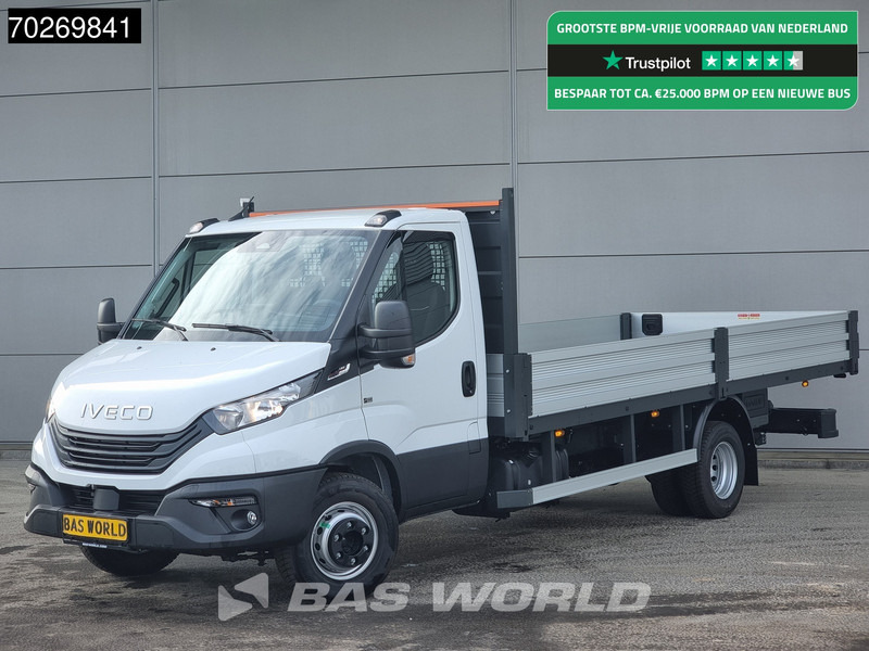 Iveco Daily 70C18 3.0L Automaat 525cm Open laadbak XXL Trekhaak ACC Navi Airco Pickup Pritsche Airco Trekhaak - Utilitaire plateau: photos 1 Iveco Daily 70C18 3.0L Automaat 525cm Open laadbak XXL Trekhaak ACC Navi Airco Pickup Pritsche Airco Trekhaak - Utilitaire plateau: photos 1