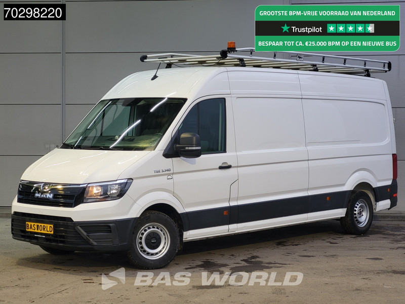 MAN TGE 3.140 Automaat L4H3 Trekhaak Navi Airco Camera Imperiaal Werkplaatsinrichting Euro6 L3H2 Airco Trekhaak - Fourgon utilitaire: photos 1 MAN TGE 3.140 Automaat L4H3 Trekhaak Navi Airco Camera Imperiaal Werkplaatsinrichting Euro6 L3H2 Airco Trekhaak - Fourgon utilitaire: photos 1