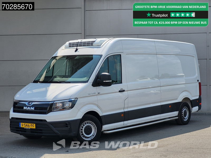 MAN TGE 3.140 Bi Temp Koelwagen Vriezer Themo King V-300 MAX Airco Euro6 Koel Koeler Vries Kühler Kühl Kühlwagen Frigo 12m3 Airco Cruise contr - Utilitaire frigorifique: photos 1 MAN TGE 3.140 Bi Temp Koelwagen Vriezer Themo King V-300 MAX Airco Euro6 Koel Koeler Vries Kühler Kühl Kühlwagen Frigo 12m3 Airco Cruise contr - Utilitaire frigorifique: photos 1
