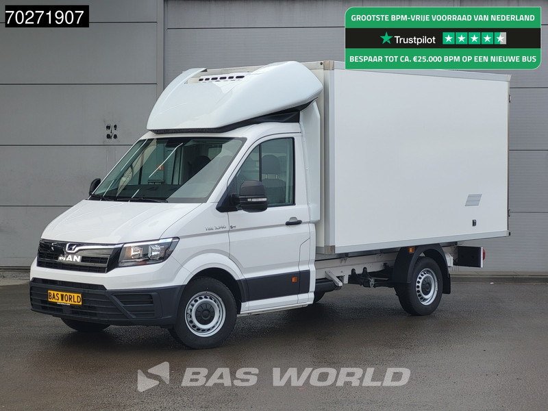 MAN TGE 3.140 Koelwagen Zijdeur Carrier CITIMAX 280 Bakwagen Koel Koeler KÜHLER 13m3 Airco - Utilitaire frigorifique: photos 1 MAN TGE 3.140 Koelwagen Zijdeur Carrier CITIMAX 280 Bakwagen Koel Koeler KÜHLER 13m3 Airco - Utilitaire frigorifique: photos 1