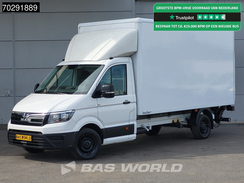 MAN TGE 3.140 Laadklep Automaat Bakwagen Airco Cruise Camera Euro6 Meubelbak Koffer 20m3 Airco Cruise control - Fourgon grand volume: photos 1 MAN TGE 3.140 Laadklep Automaat Bakwagen Airco Cruise Camera Euro6 Meubelbak Koffer 20m3 Airco Cruise control - Fourgon grand volume: photos 1