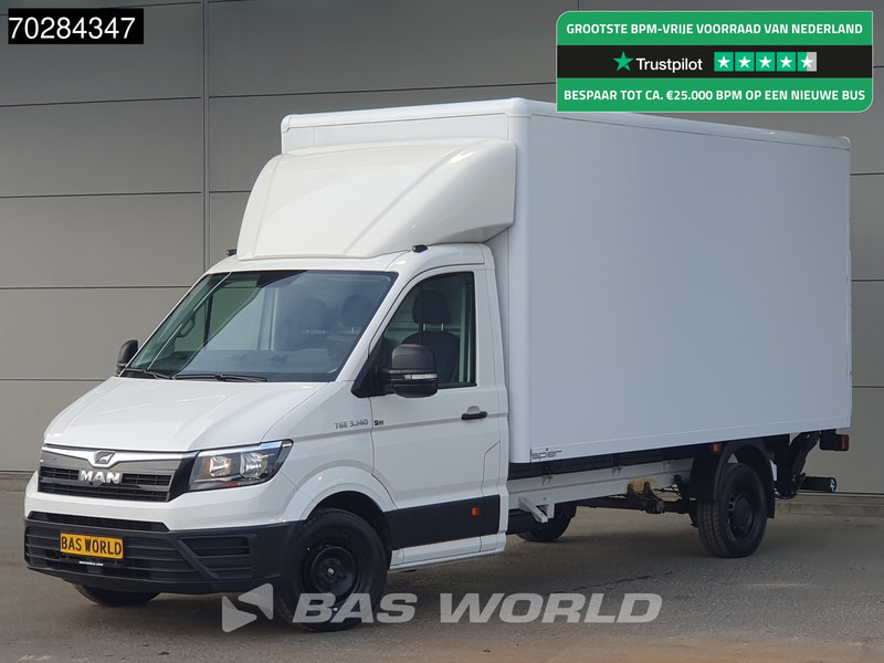 Fourgon grand volume MAN TGE 3.140 Laadklep Bakwagen Airco Cruise Camera Euro6 Meubelbak Koffer 20m3 Airco Cruise control: photos 1