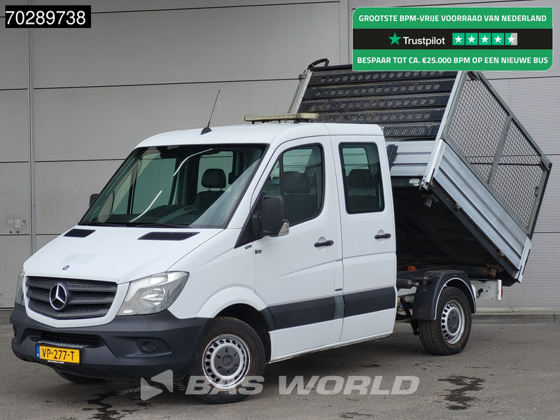 Mercedes-Benz Sprinter 310 CDI Automaat 3 zijdige Kipper Dubbel Cabine Trekhaak Tipper Benne Open laadbak Airco Trekhaak - Utilitaire benne: photos 1 Mercedes-Benz Sprinter 310 CDI Automaat 3 zijdige Kipper Dubbel Cabine Trekhaak Tipper Benne Open laadbak Airco Trekhaak - Utilitaire benne: photos 1