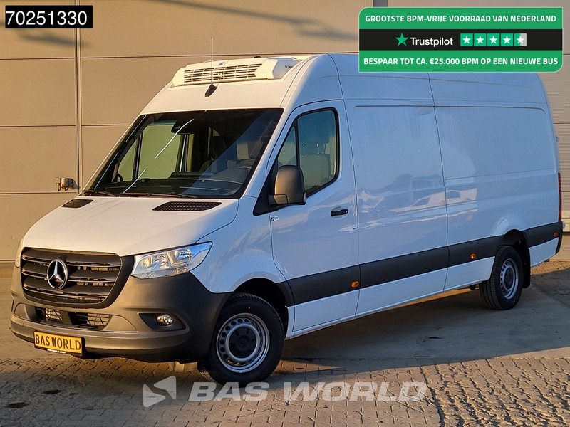 Utilitaire frigorifique neuf Mercedes-Benz Sprinter 317 CDI L3H2 Koelwagen Thermo King V-200 MAX 230V Stekker Trekhaak Airco Cruise Camera Navi Koeler Koel Kühlwagen 12m3 Airco Tre: photos 1