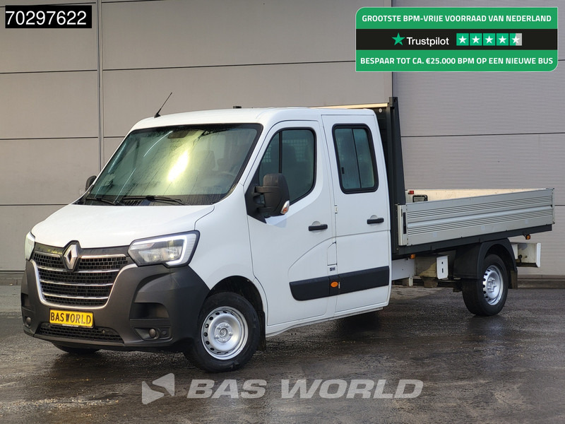 Renault Master 150PK Open Laadbak Dubbel Cabine 150PK Airco LED Euro6 Pritsche Pickup Open Box Airco - Utilitaire plateau: photos 1 Renault Master 150PK Open Laadbak Dubbel Cabine 150PK Airco LED Euro6 Pritsche Pickup Open Box Airco - Utilitaire plateau: photos 1