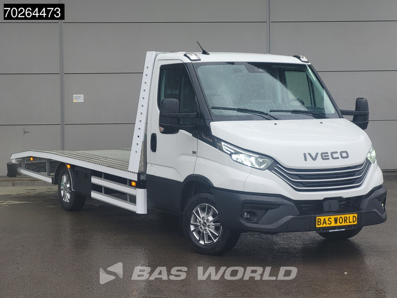 Véhicule utilitaire neuf Iveco Daily 35S18 3.0L Automaat Autotransporter 2025model LED ACC Luchtvering Lier Zwaailamp Oprijwagen Cartransporter Airco Trekhaak: photos 7