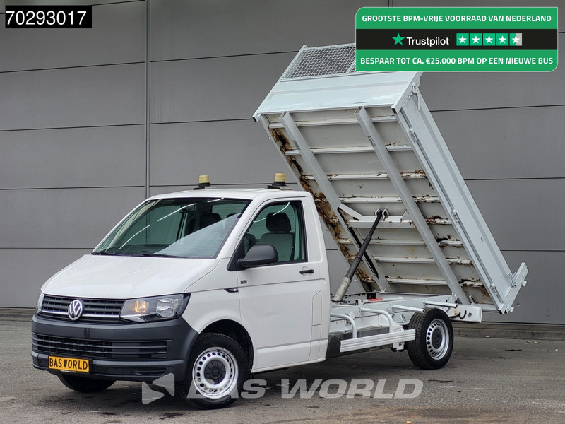 Volkswagen Transporter 150PK Kipper Trekhaak Euro6 Tipper Benne Kieper Trekhaak - Utilitaire plateau: photos 1 Volkswagen Transporter 150PK Kipper Trekhaak Euro6 Tipper Benne Kieper Trekhaak - Utilitaire plateau: photos 1