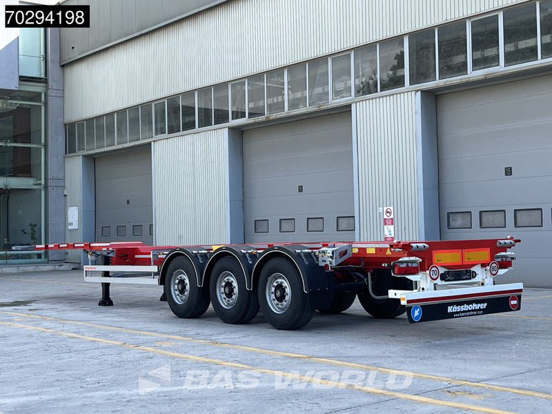 Kässbohrer 3 axles 40 ft 45 ft - Semi-remorque porte-conteneur/ Caisse mobile: photos 3 Kässbohrer 3 axles 40 ft 45 ft - Semi-remorque porte-conteneur/ Caisse mobile: photos 3