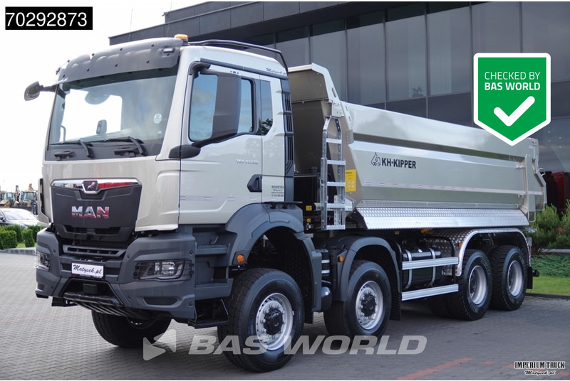 MAN TGS 41.480 TGS 8X6 Hardox Steel Tipper Big-Axle Euro 6 - Camion benne: photos 1 MAN TGS 41.480 TGS 8X6 Hardox Steel Tipper Big-Axle Euro 6 - Camion benne: photos 1