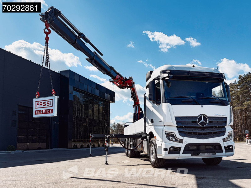Mercedes-Benz Actros 2651 Actros 6X4 Fassi F486 Led Navi Euro 6 - Camion plateau, Camion grue: photos 3 Mercedes-Benz Actros 2651 Actros 6X4 Fassi F486 Led Navi Euro 6 - Camion plateau, Camion grue: photos 3