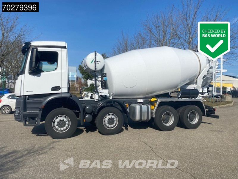 Mercedes-Benz Arocs 4145 8X4 10m3 Schwing Stetter mixer Manual Steelsuspension Euro 3 - Camion malaxeur: photos 1 Mercedes-Benz Arocs 4145 8X4 10m3 Schwing Stetter mixer Manual Steelsuspension Euro 3 - Camion malaxeur: photos 1