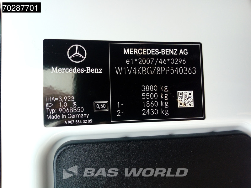 Fourgon grand volume Mercedes-Benz Sprinter 417 CDI L2H2 Airco Euro6 L2 11m3 A/C: photos 17