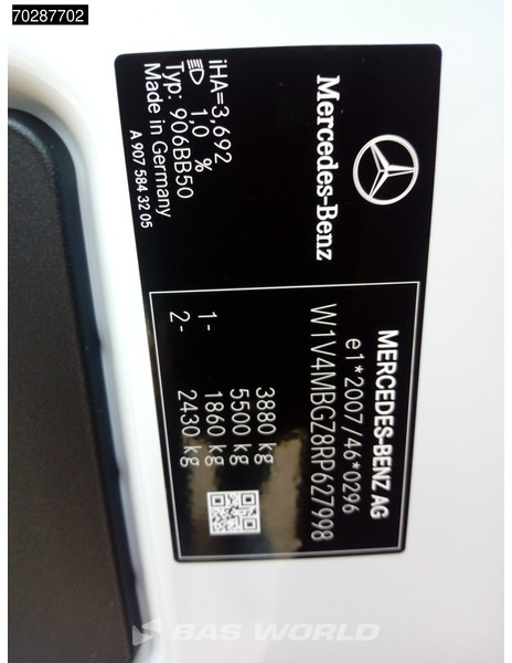Fourgon grand volume Mercedes-Benz Sprinter 419 CDI L2H2 Airco Euro6 L2 11m3 A/C: photos 18