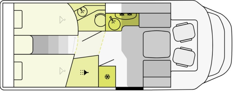 Etrusco T 7400 SBC - Camping-car profilé: photos 1 Etrusco T 7400 SBC - Camping-car profilé: photos 1