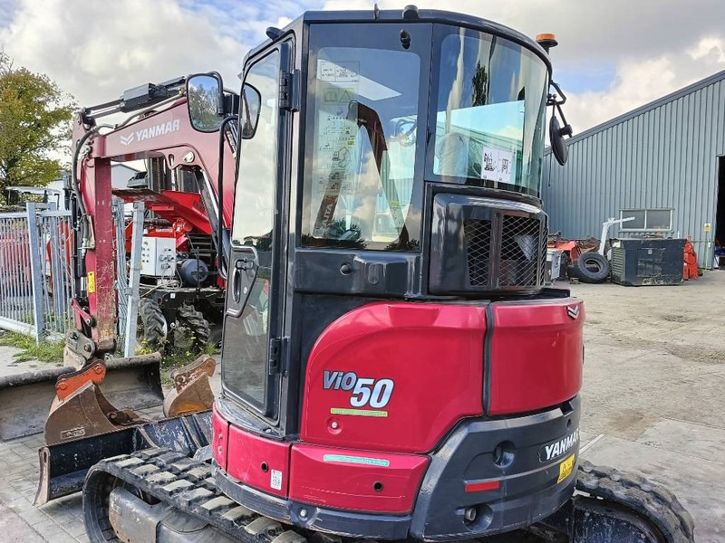Mini pelle Yanmar Vio 50 -6b vio50 rupskraan excavator bagger track: photos 16