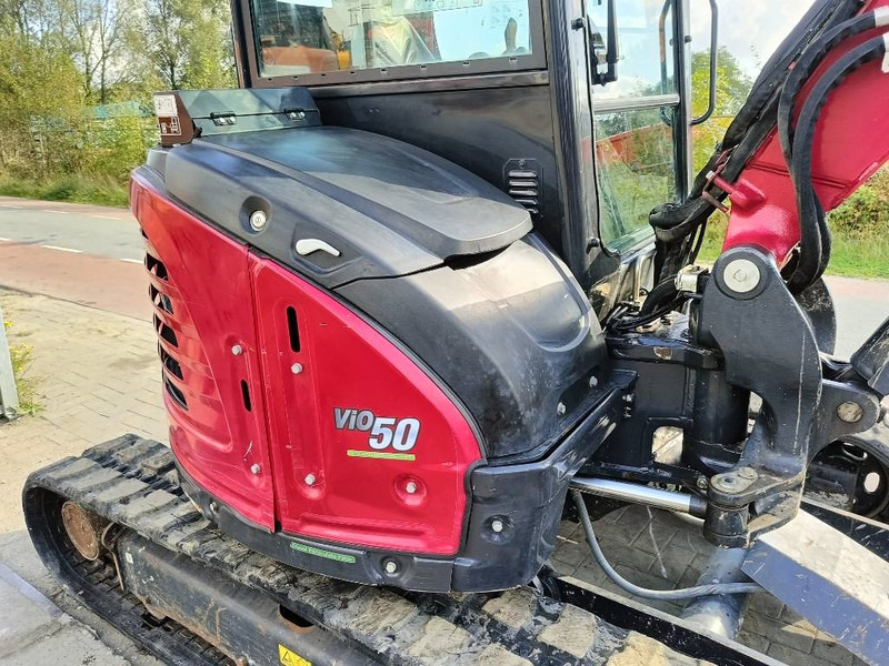 Mini pelle Yanmar Vio 50 -6b vio50 rupskraan excavator bagger track: photos 18