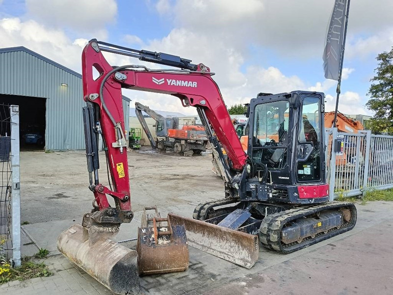 Yanmar Vio 50 -6b vio50 rupskraan excavator bagger track - Mini pelle: photos 3 Yanmar Vio 50 -6b vio50 rupskraan excavator bagger track - Mini pelle: photos 3