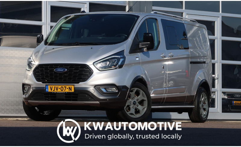 Ford Transit Custom 320 2.0 TDCI L2H1 ACTIVE DC AUT/ LED/ CAMERA/ ACC/ 2X DEUR/ CLIMA/ TREKHAAK - Fourgonnette, Utilitaire double cabine: photos 1 Ford Transit Custom 320 2.0 TDCI L2H1 ACTIVE DC AUT/ LED/ CAMERA/ ACC/ 2X DEUR/ CLIMA/ TREKHAAK - Fourgonnette, Utilitaire double cabine: photos 1