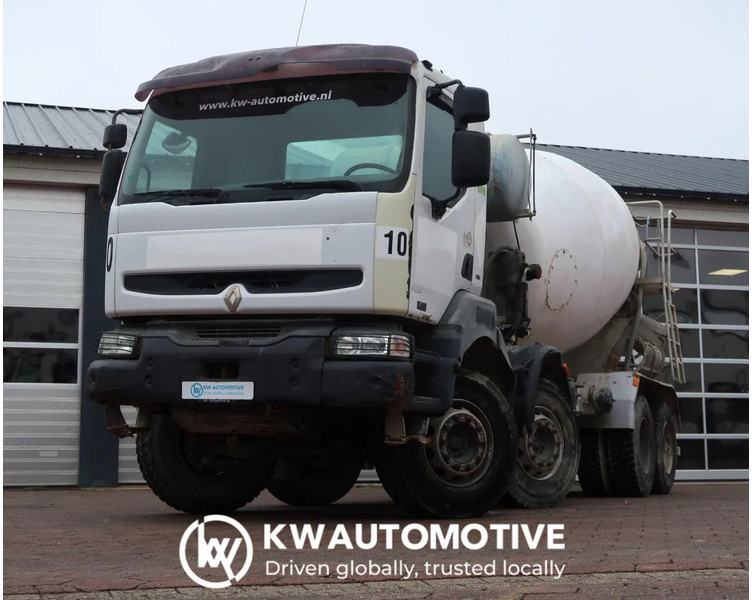 Renault Kerax 370 8X4/ MIXER/ BARYVAL 9 M3/ CRUISE CONTROL/ - Camion malaxeur: photos 1 Renault Kerax 370 8X4/ MIXER/ BARYVAL 9 M3/ CRUISE CONTROL/ - Camion malaxeur: photos 1