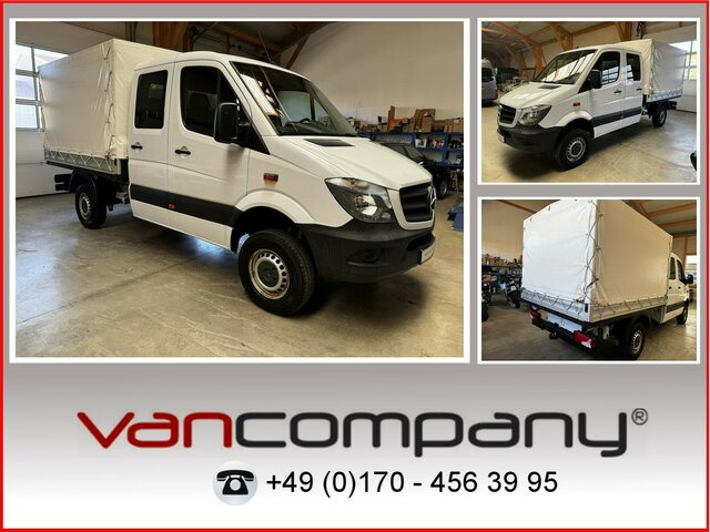 MERCEDES-BENZ Sprinter 316 CDI Doka 4x4 Allrad Plane... - Utilitaire rideaux coulissants (PLSC), Utilitaire double cabine: photos 1 MERCEDES-BENZ Sprinter 316 CDI Doka 4x4 Allrad Plane... - Utilitaire rideaux coulissants (PLSC), Utilitaire double cabine: photos 1