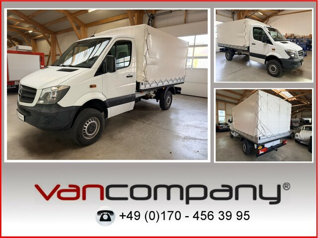 MERCEDES-BENZ Sprinter 316 CDI Pritsche 4x4 Allrad Plane... - Utilitaire plateau: photos 1 MERCEDES-BENZ Sprinter 316 CDI Pritsche 4x4 Allrad Plane... - Utilitaire plateau: photos 1