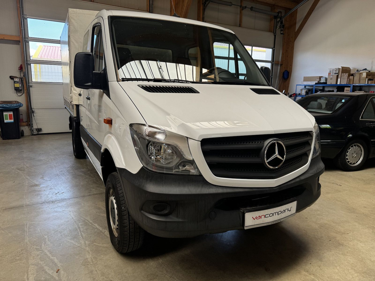 Mercedes-Benz Sprinter 316 CDI Doka 4x4 Allrad Plane - Utilitaire rideaux coulissants (PLSC), Utilitaire double cabine: photos 3 Mercedes-Benz Sprinter 316 CDI Doka 4x4 Allrad Plane - Utilitaire rideaux coulissants (PLSC), Utilitaire double cabine: photos 3