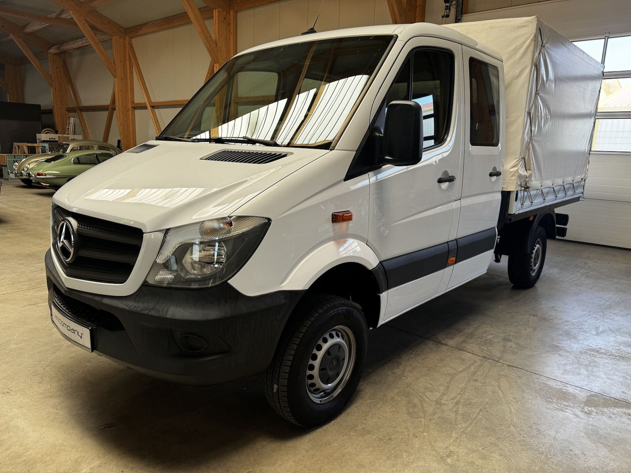 Mercedes-Benz Sprinter 316 CDI Doka 4x4 Allrad Plane - Utilitaire rideaux coulissants (PLSC), Utilitaire double cabine: photos 4 Mercedes-Benz Sprinter 316 CDI Doka 4x4 Allrad Plane - Utilitaire rideaux coulissants (PLSC), Utilitaire double cabine: photos 4