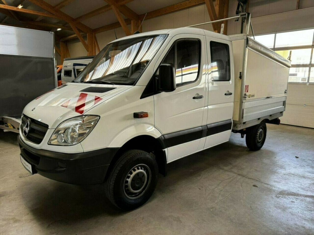 Mercedes-Benz Sprinter 316 CDI Doka 4x4 Untersetzung - Utilitaire plateau, Utilitaire double cabine: photos 1 Mercedes-Benz Sprinter 316 CDI Doka 4x4 Untersetzung - Utilitaire plateau, Utilitaire double cabine: photos 1
