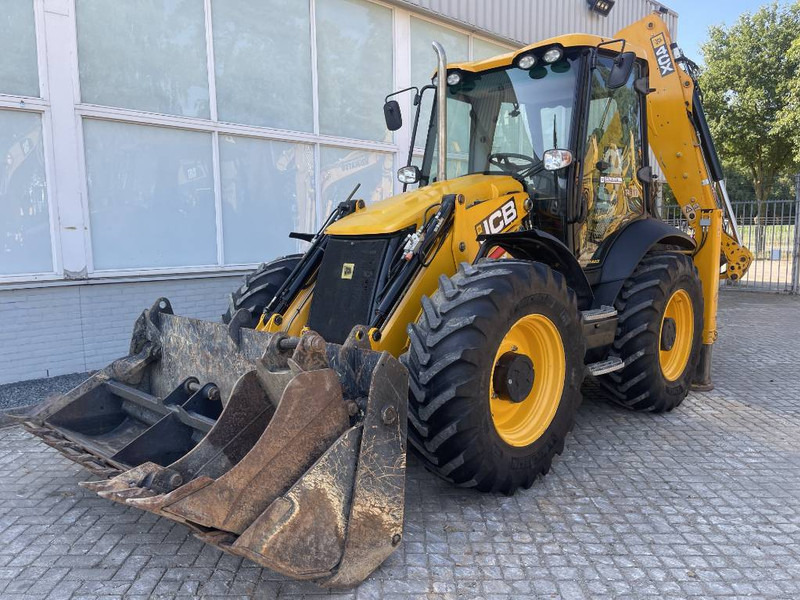 JCB 4 CX 3680 H 2015 Airco Bucket Set + Ripper - Tractopelle: photos 1 JCB 4 CX 3680 H 2015 Airco Bucket Set + Ripper - Tractopelle: photos 1