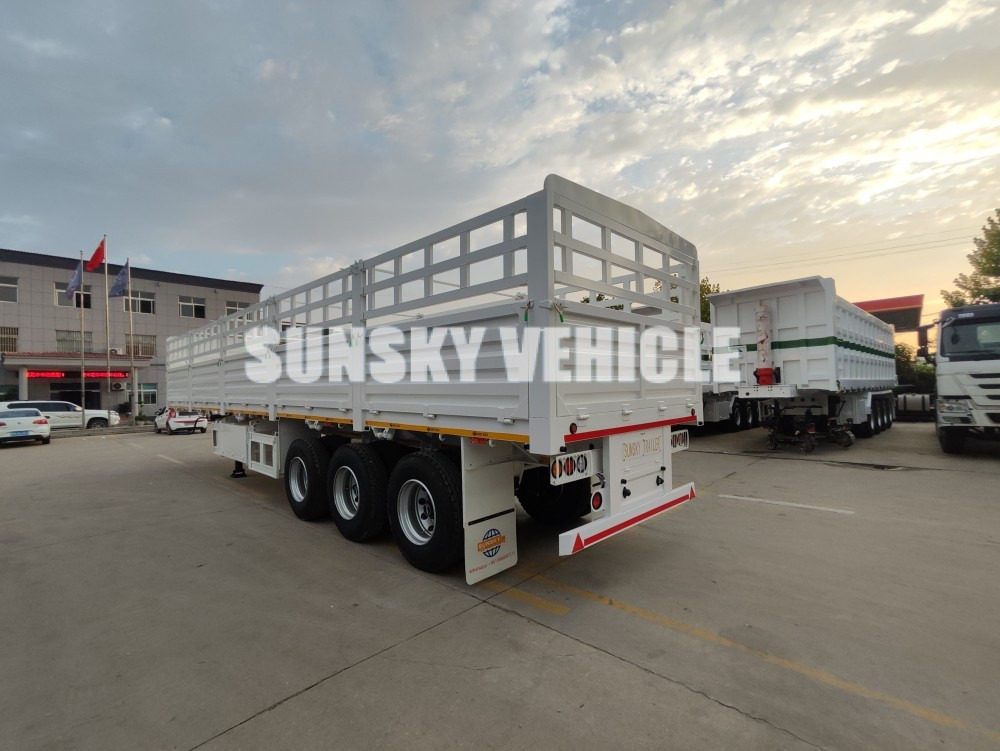 Semi-remorque plateau pour transport de matériaux granulaires neuf SUNSKY: photos 8 Semi-remorque plateau pour transport de matériaux granulaires neuf SUNSKY: photos 8