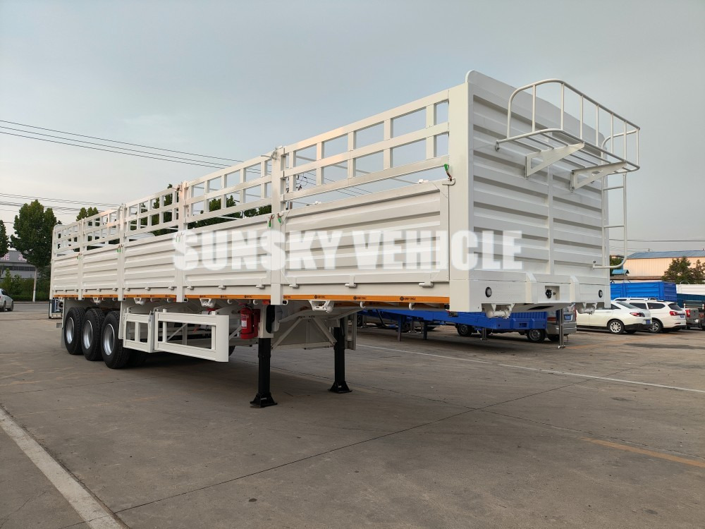 Semi-remorque plateau pour transport de matériaux granulaires neuf SUNSKY: photos 13 Semi-remorque plateau pour transport de matériaux granulaires neuf SUNSKY: photos 13